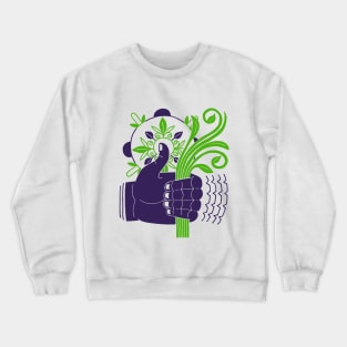 Green Thumb Crewneck Sweatshirt